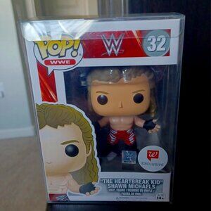 SHAWN MICHAELS "THE HEARTBREAK KID"WALGREENS EXCLUSIVE WWE FUNKO POP #32 NEW/NIB